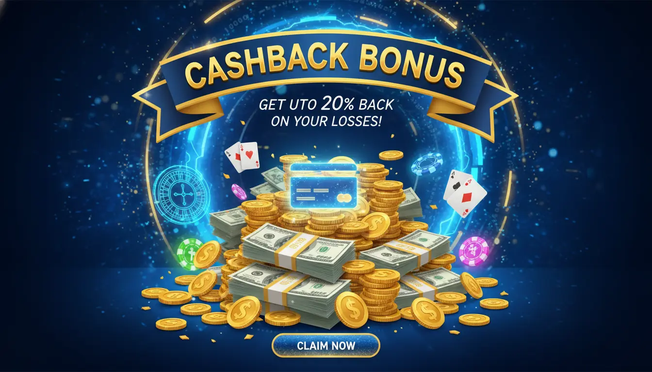 Mega cashback bonus
