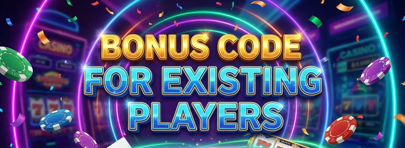 Mega bonus code for existing players